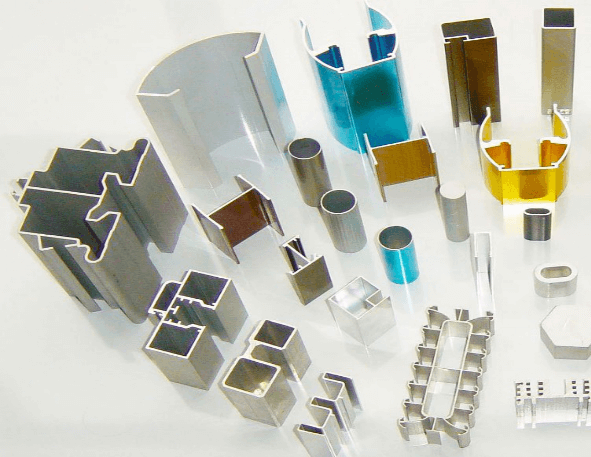 Aluminium extrusions and industrial hardware